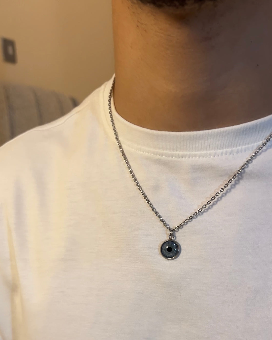 Men’s Eye Necklace