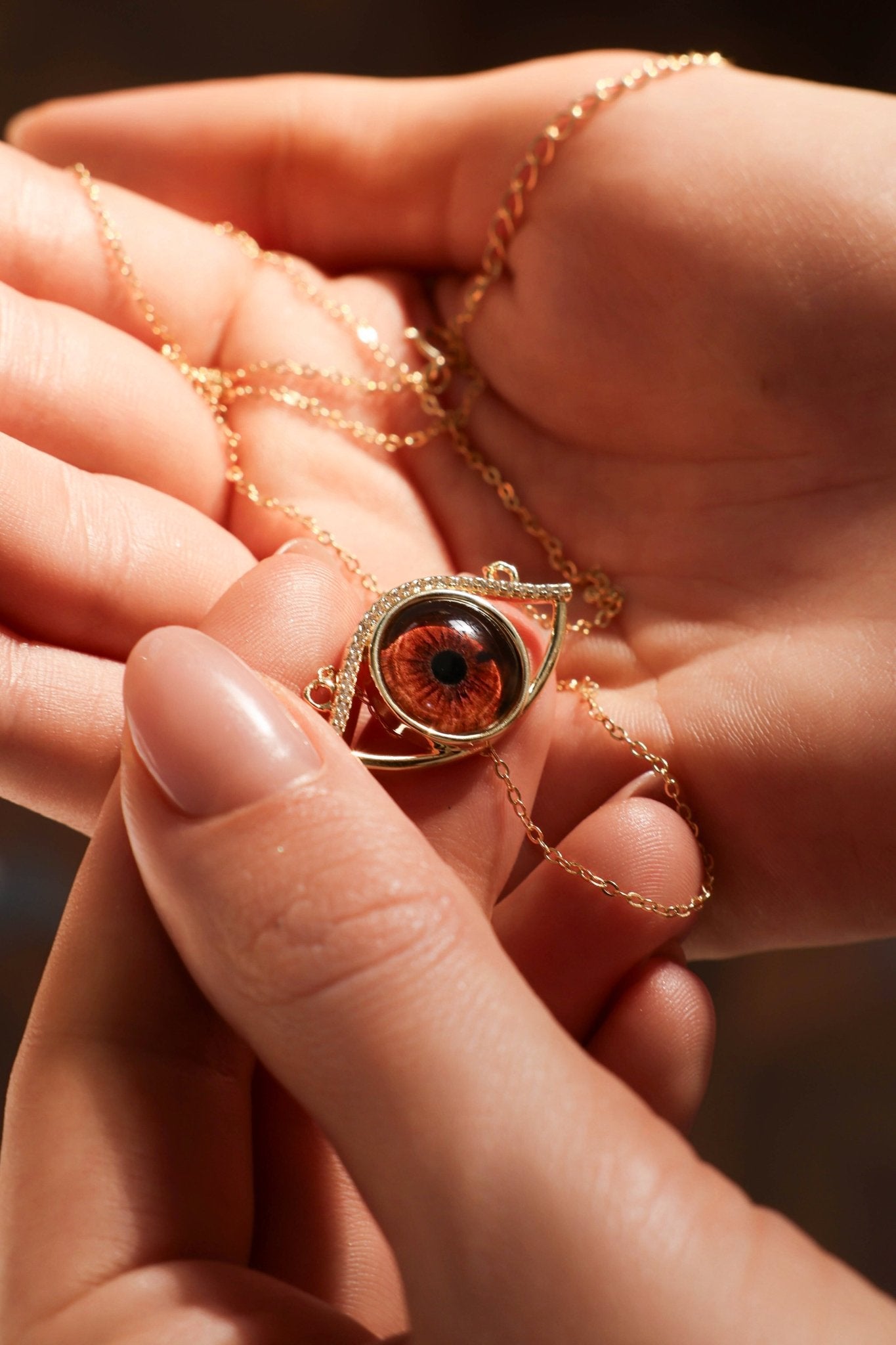 Gold Signature Sparkle Necklace - shop_name