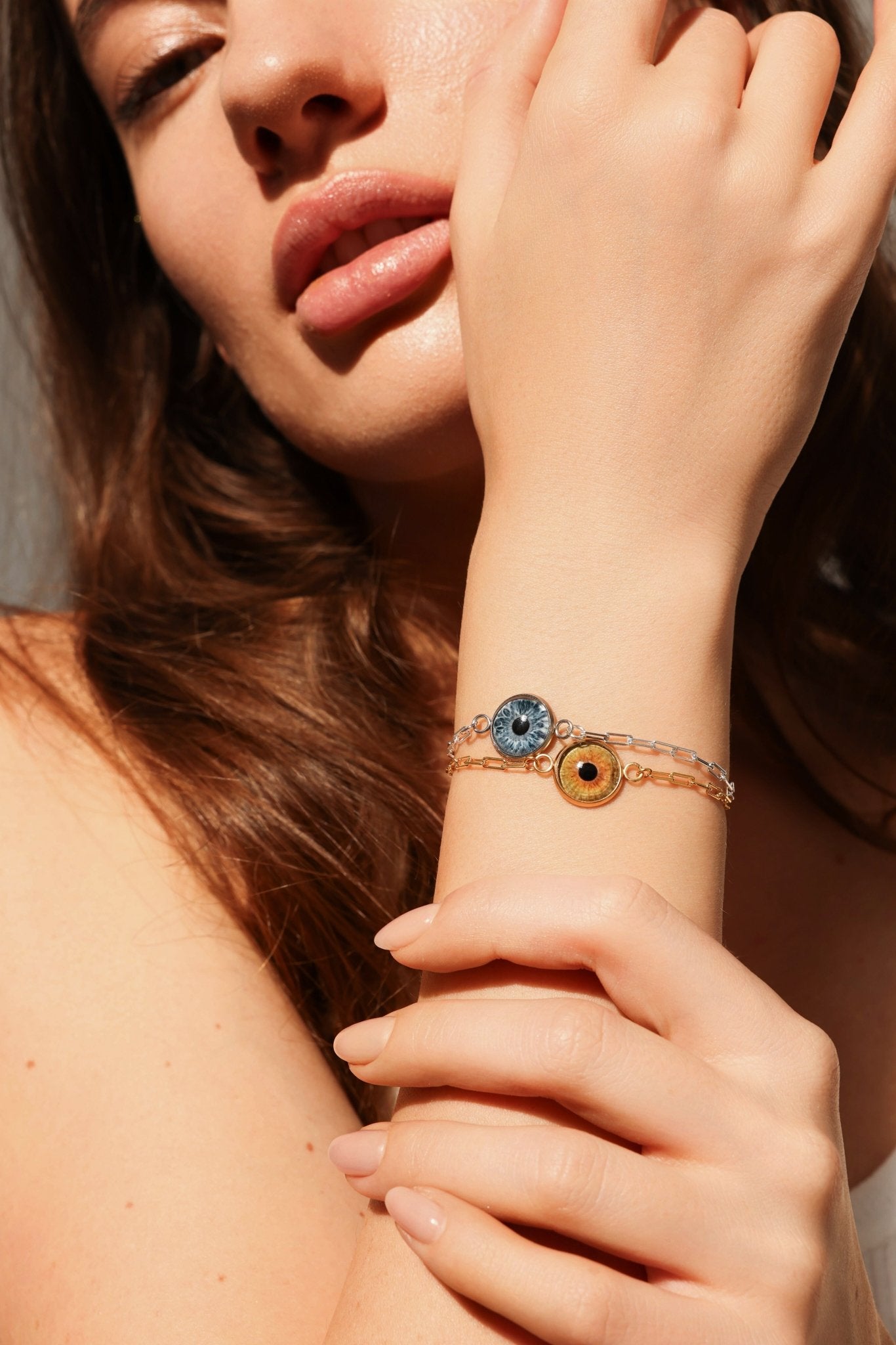 Paperclip Eye Bracelet - shop_name